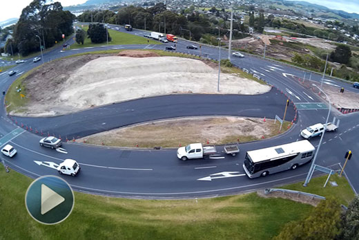 SunLive - All Change At Maungatapu Roundabout - The Bay's News First